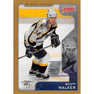 Paralelní karty - Walker Scott - 2001-02 Victory Gold No.196