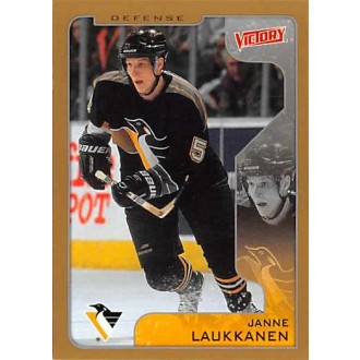 Paralelní karty - Laukkanen Janne - 2001-02 Victory Gold No.285