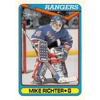 Řadové karty - Richter Mike - 1990-91 O-Pee-Chee No.330