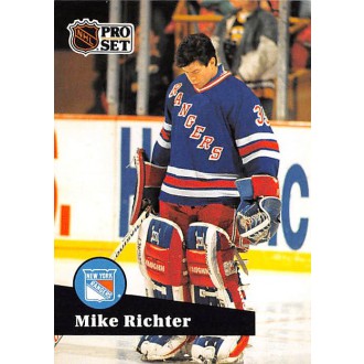 Řadové karty - Richter Mike - 1991-92 Pro Set French No.161