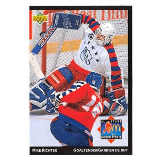 Řadové karty - Richter Mike - 1992-93 McDonalds Upper Deck No.McD25