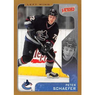 Paralelní karty - Schaefer Peter - 2001-02 Victory Gold No.347