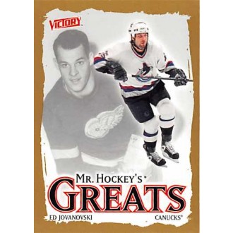 Paralelní karty - Jovanovski Ed - 2001-02 Victory Gold No.428