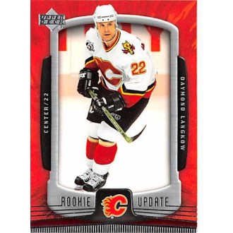 Řadové karty - Langkow Daymond - 2005-06 Rookie Update No.15