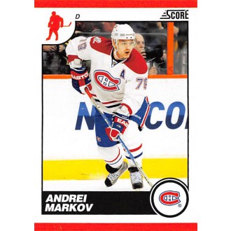 Řadové karty - Markov Andrei - 2010-11 Score No.274