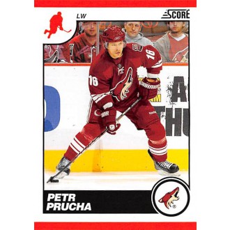 Řadové karty - Průcha Petr - 2010-11 Score No.372