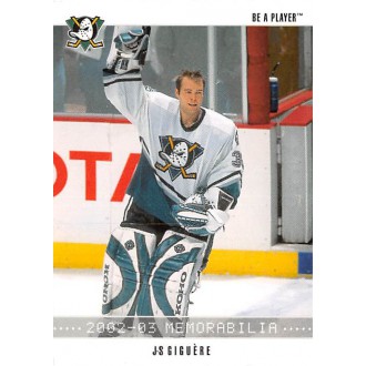 Řadové karty - Giguere Jean-Sebastien - 2002-03 BAP Memorabilia No.3
