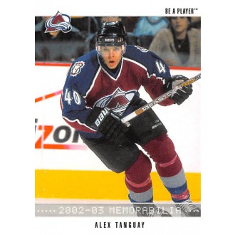 Řadové karty - Tanguay Alex - 2002-03 BAP Memorabilia No.17