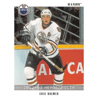 Řadové karty - Brewer Eric - 2002-03 BAP Memorabilia No.39