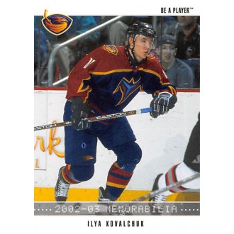 Řadové karty - Kovalchuk Ilya - 2002-03 BAP Memorabilia No.65