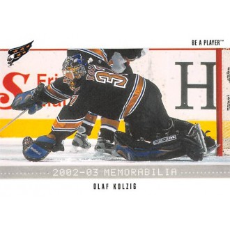 Řadové karty - Kolzig Olaf - 2002-03 BAP Memorabilia No.94