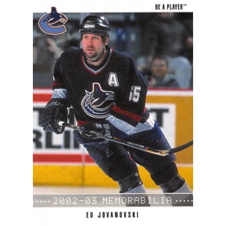 Řadové karty - Jovanovski Ed - 2002-03 BAP Memorabilia No.95