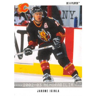 Řadové karty - Iginla Jarome - 2002-03 BAP Memorabilia No.117