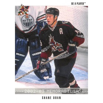 Řadové karty - Doan Shane - 2002-03 BAP Memorabilia No.137