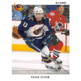 Řadové karty - Stefan Patrik - 2002-03 BAP Memorabilia No.143