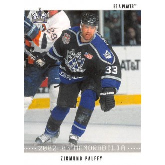 Řadové karty - Palffy Zigmund - 2002-03 BAP Memorabilia No.165