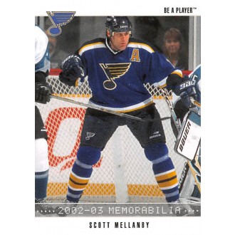 Řadové karty - Mellanby Scott - 2002-03 BAP Memorabilia No.197