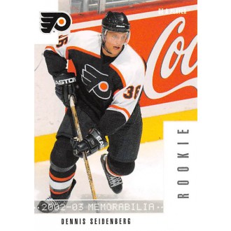Řadové karty - Seidenberg Dennis - 2002-03 BAP Memorabilia No.273