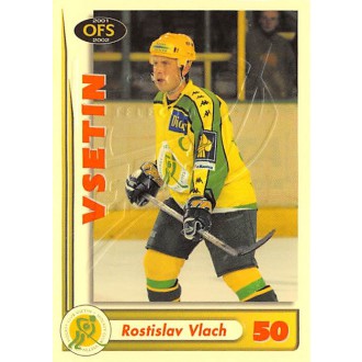 Extraliga OFS - Vlach Rostislav - 2001-02 OFS Insert RED žlutá No.RE15D