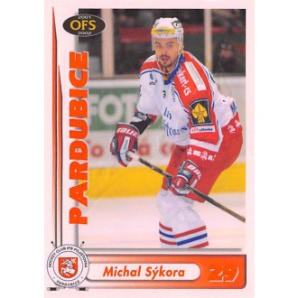 Extraliga OFS - Sýkora Michal - 2001-02 OFS Insert RED červená No.RE11D