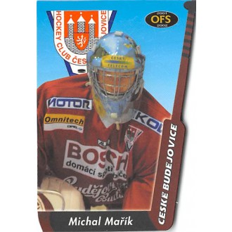 Extraliga OFS - Mařík Michal - 2001-02 OFS Insert G No.G9