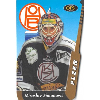 Extraliga OFS - Šimonovič Miroslav - 2001-02 OFS Insert G No.G10