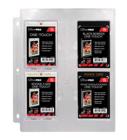 Příslušenství ke kartám - Plastová folie na 4 magnetické holdery (Page for ONE-TOUCH Displays (23pt-100pt))