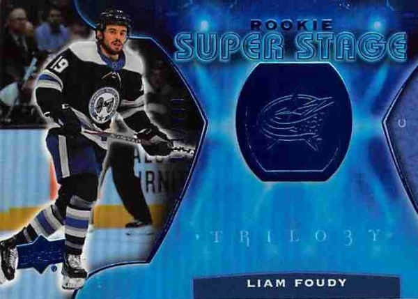 Insertní karty - Foudy Liam - 2020-21 Trilogy Rookie Super Stage Blue Foil No.RSS17