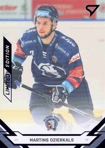 Extraliga SportZoo - Dzierkals Martins - 2021-22 SportZoo Tipsport ELH Blue No.155
