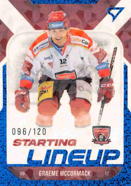 Extraliga SportZoo - McCormack Greame - 2022-23 SportZoo Tipsport ELH Starting LineUP Blue No.26