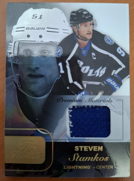Komisní prodej - Stamkos Steven - 2015-16 Fleer Showcase - Flair - Premium Materials No.9 A3