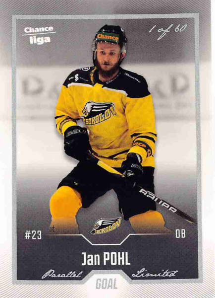 Goal Cards - Pohl Jan - 2022-23 Goal Cards Chance liga Silver No.35
