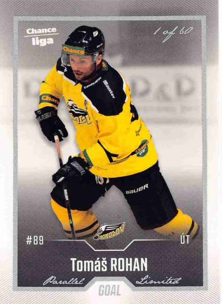 Goal Cards - Rohan Tomáš - 2022-23 Goal Cards Chance liga Silver No.44