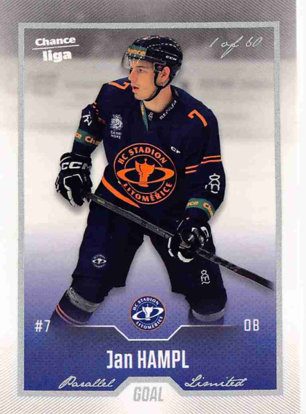 Goal Cards - Hampl Jan - 2022-23 Goal Cards Chance liga Silver No.61
