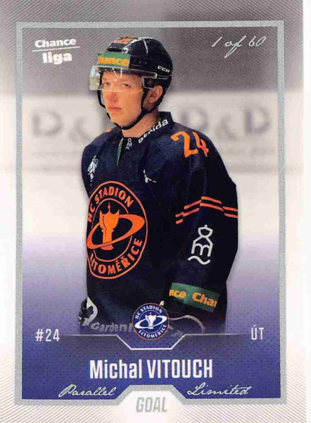 Goal Cards - Vitouch Michal - 2022-23 Goal Cards Chance liga Silver No.68