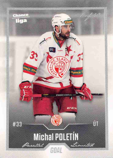Goal Cards - Poletín Michal - 2022-23 Goal Cards Chance liga Silver No.107