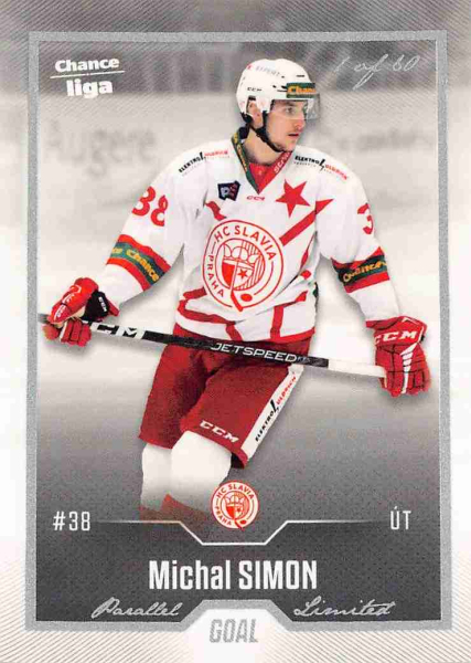 Goal Cards - Simon Michal - 2022-23 Goal Cards Chance liga Silver No.108