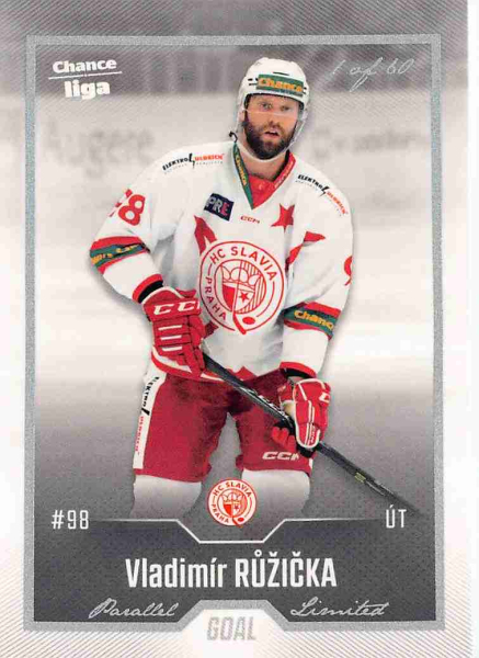 Goal Cards - Růžička Vladimír - 2022-23 Goal Cards Chance liga Silver No.114