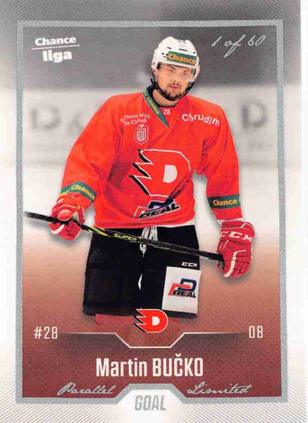 Goal Cards - Bučko Martin - 2022-23 Goal Cards Chance liga Silver No.147