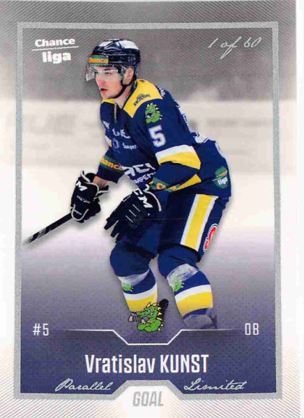 Goal Cards - Kunst Vratislav - 2022-23 Goal Cards Chance liga Silver No.175