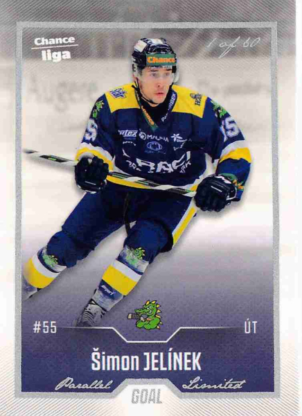Goal Cards - Jelínek Šimon - 2022-23 Goal Cards Chance liga Silver No.181