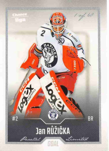 Goal Cards - Růžička Jan - 2022-23 Goal Cards Chance liga Silver No.315