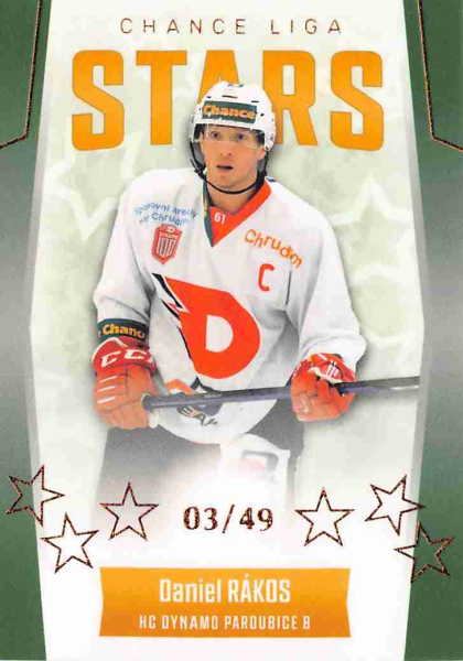 Goal Cards - Rákos Daniel - 2022-23 Goal Cards Chance liga Stars Bronze No.ST-11