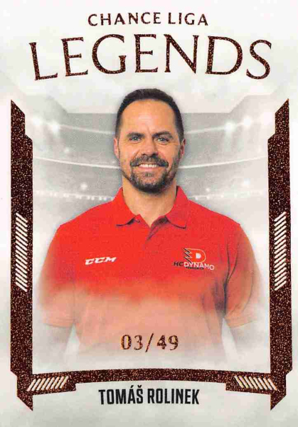Goal Cards - Rolinek Tomáš - 2022-23 Goal Cards Chance liga Legends Bronze No.LL-14