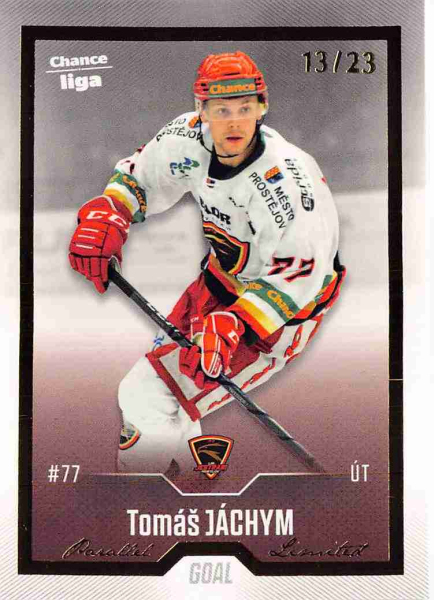 Goal Cards - Jáchym Tomáš - 2022-23 Goal Cards Chance liga Gold No.57