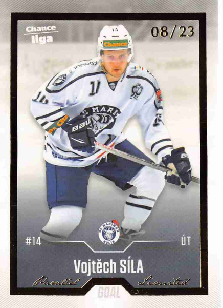 Goal Cards - Síla Vojtěch - 2022-23 Goal Cards Chance liga Gold No.322