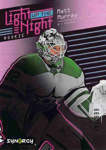 Insertní karty - Murray Matt - 2023-24 Synergy Light Up The Night Rookies Pink No.LN-MM