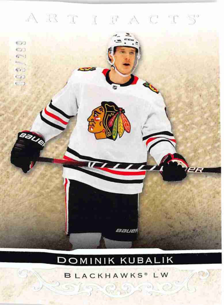 Paralelní karty - Kubalík Dominik - 2021-22 Artifacts Silver Spectrum No.15