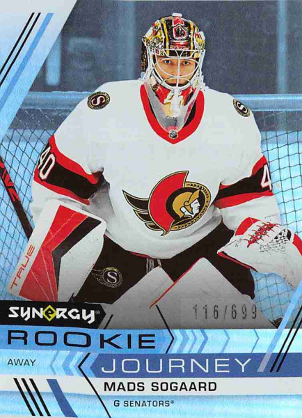 Insertní karty - Sogaard Mads - 2022-23 Synergy Rookie Journey Away No.RJ14