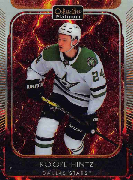 Paralelní karty - Hintz Roope - 2021-22 O-Pee-Chee Platinum Hot Magma No.112